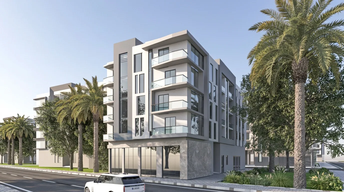Exterior visual of a residential building